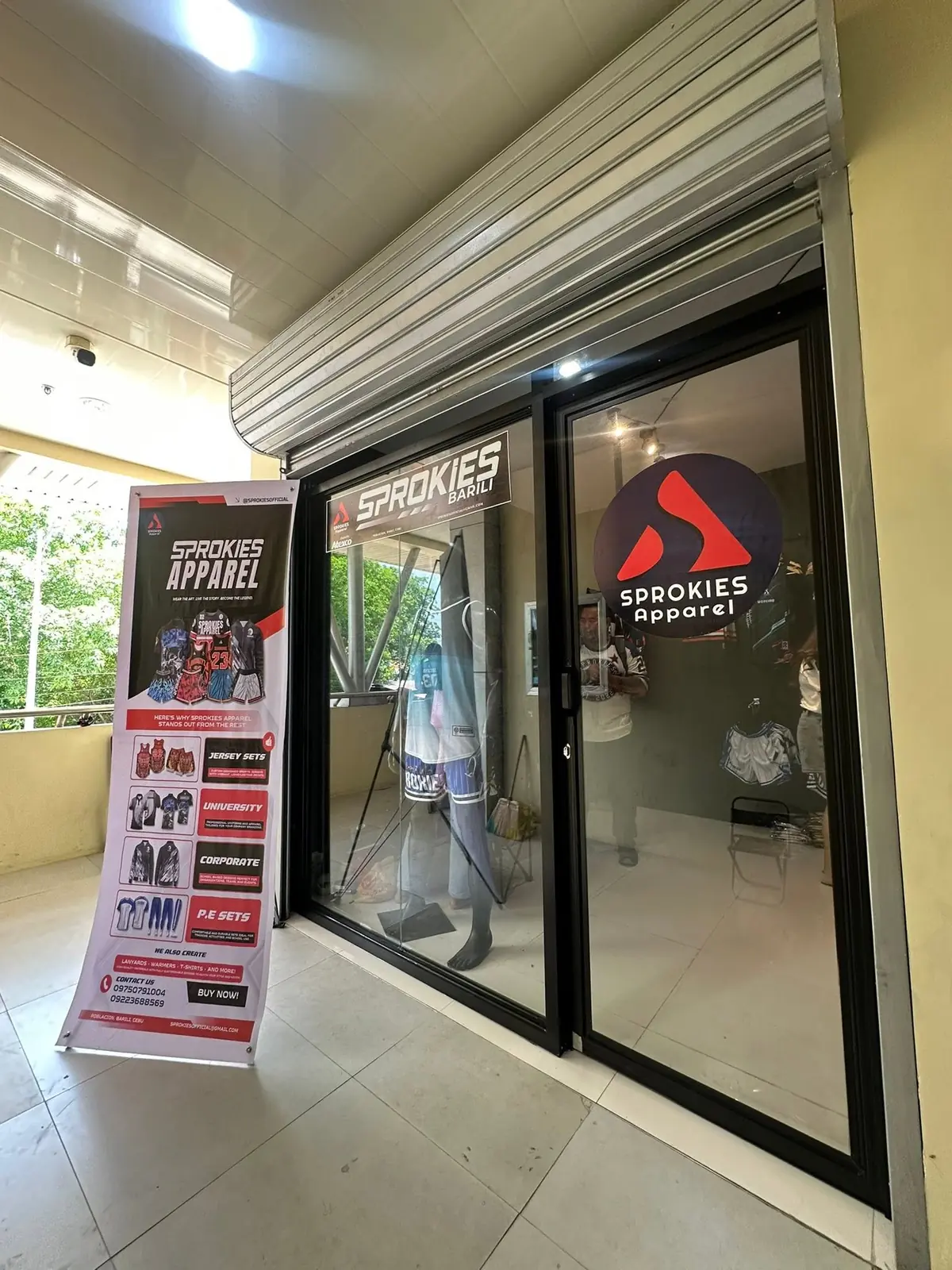 Exterior of the Sprokies Barili branch